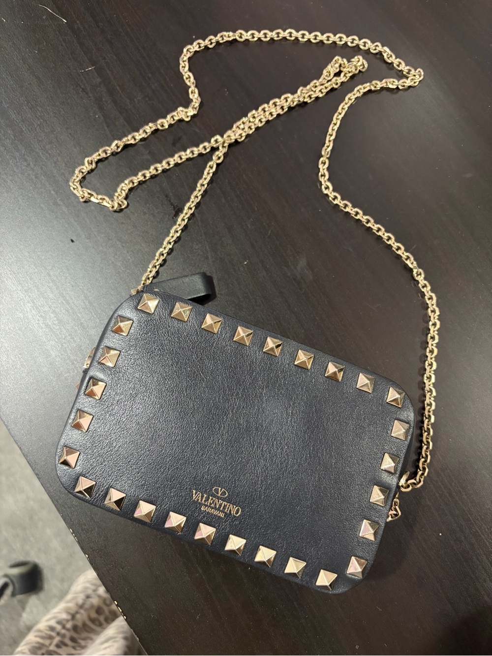 Authentic Valentino Stud Crossbody Bag